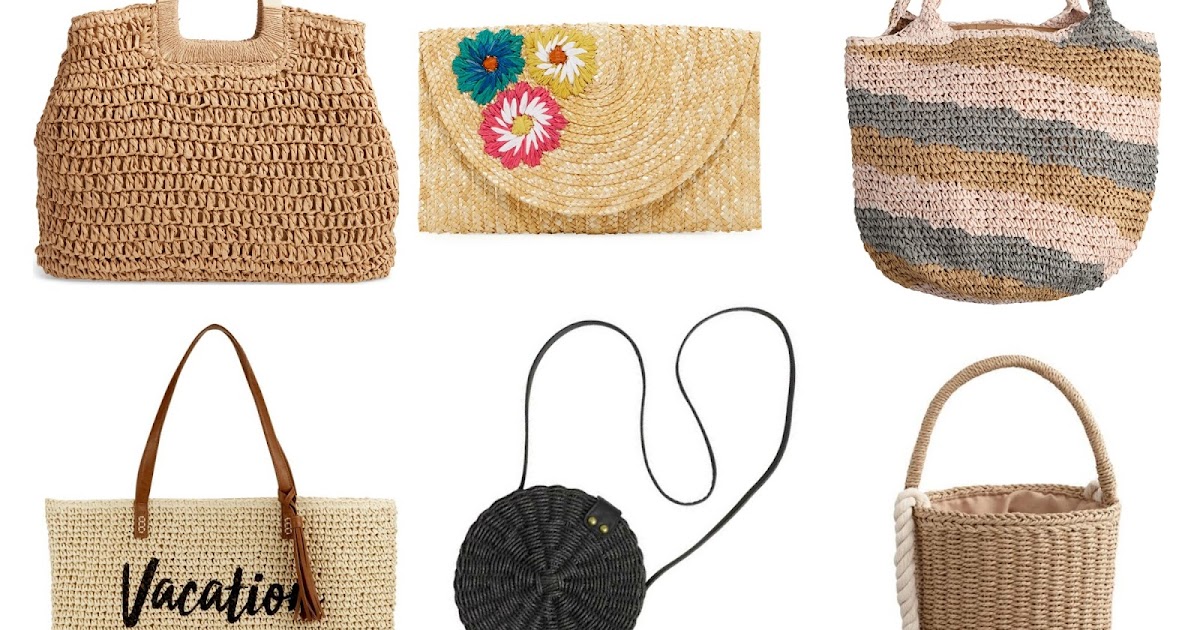 Spring & Summer Straw Bags Under $50 - Charmed Crown & Co.