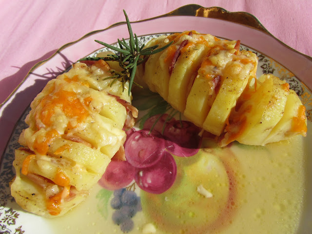  Patatas en abanico 