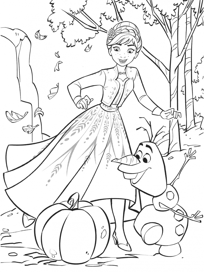 Desenhos da Frozen para Colorir