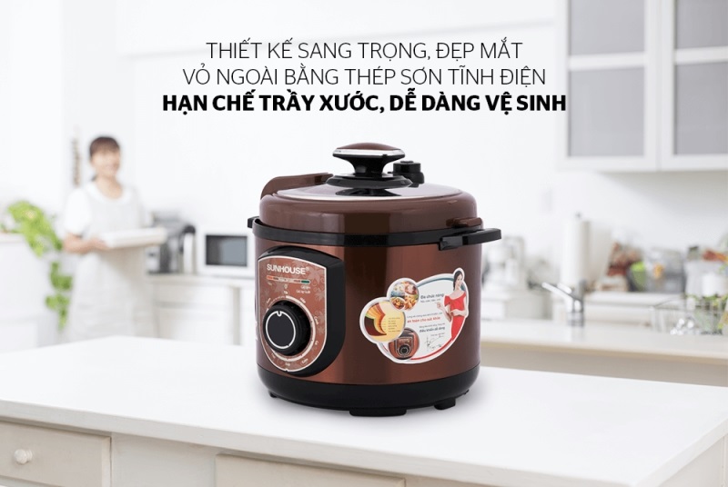 Nồi Áp Suất Điện Đa Năng Sunhouse SH1550