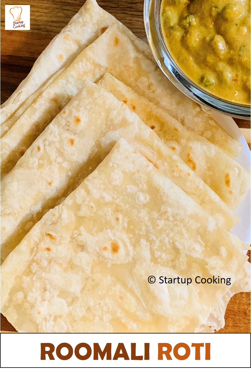 Roomali Roti Recipe Rumali Roti Roti Recipe Startup Cooking