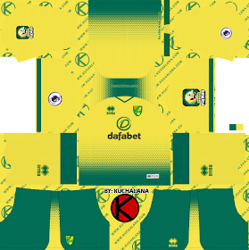 Norwich City FC 2019/2020 Kit - Dream League Soccer Kits