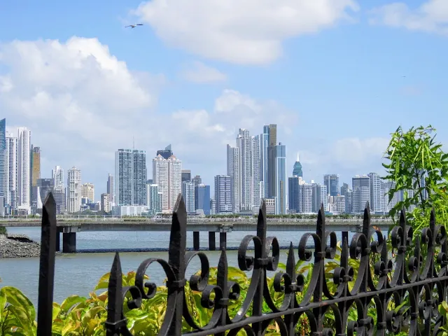 Panama City Layover: skyscraper views from Casco Viejo