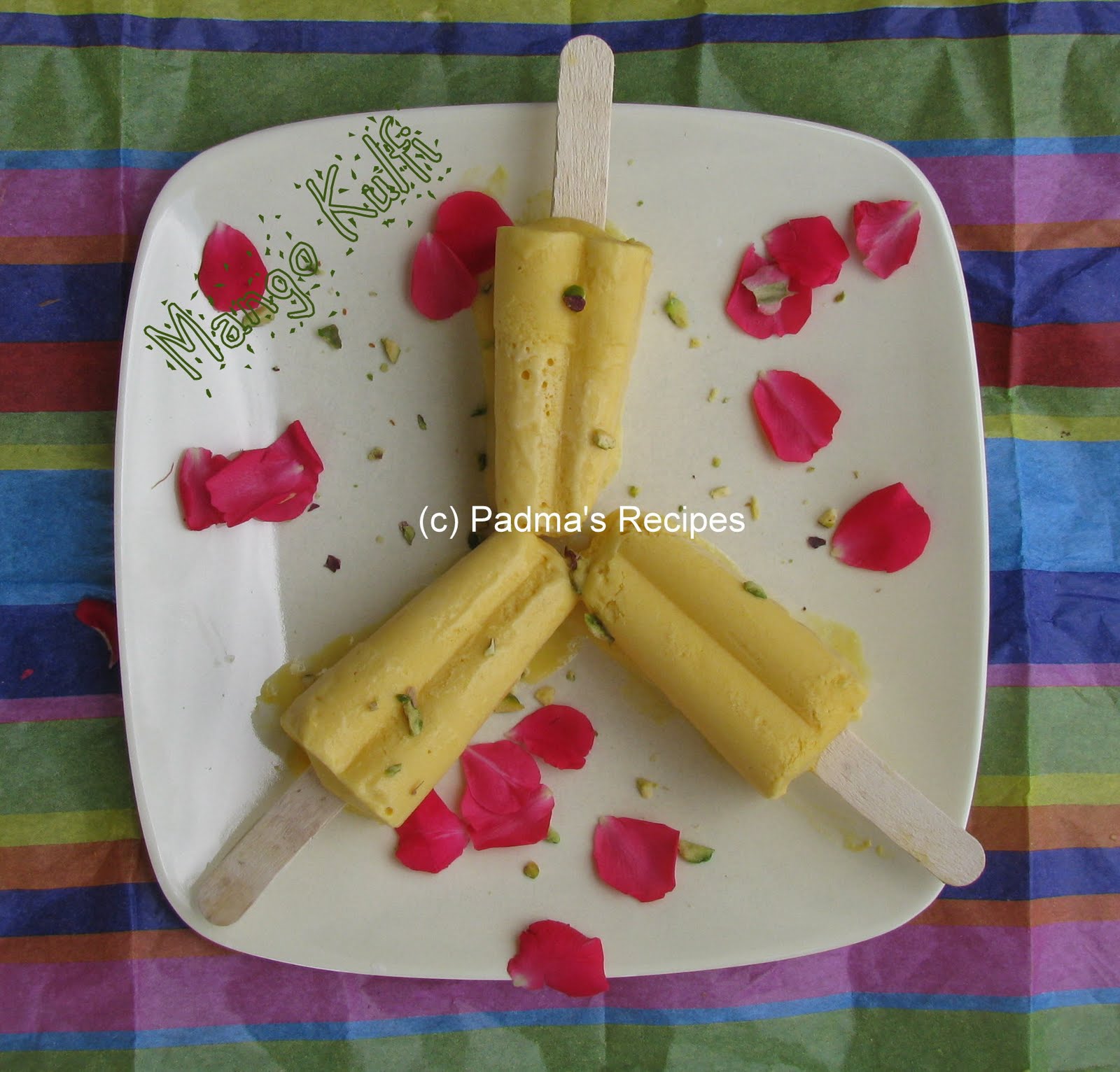 Padma's Recipes MANGO KULFI