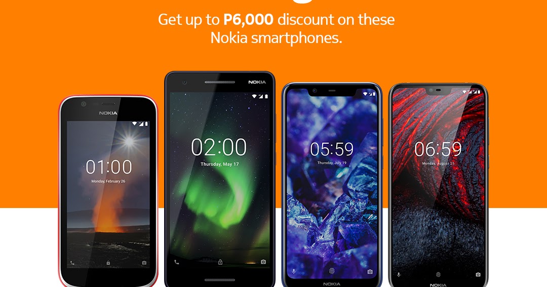 nokia mobile raining deals promo get up to p6000 discount pinoytechsaga
