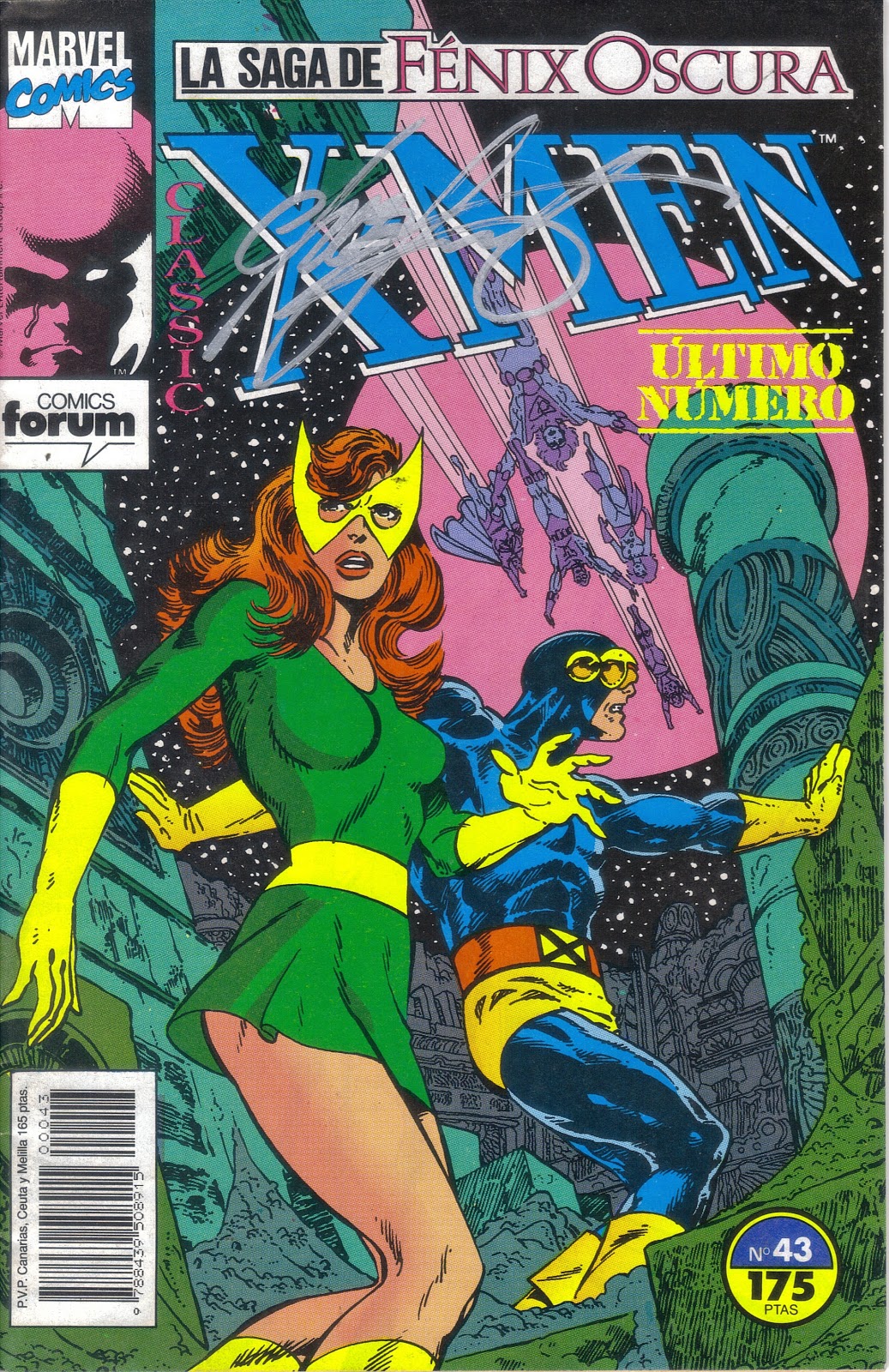 Comics firmados por sus autores: Classic X Men 43 por ...