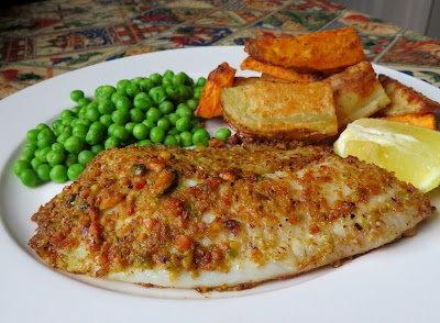 Pistachio & Lemon Dusted Tilapia