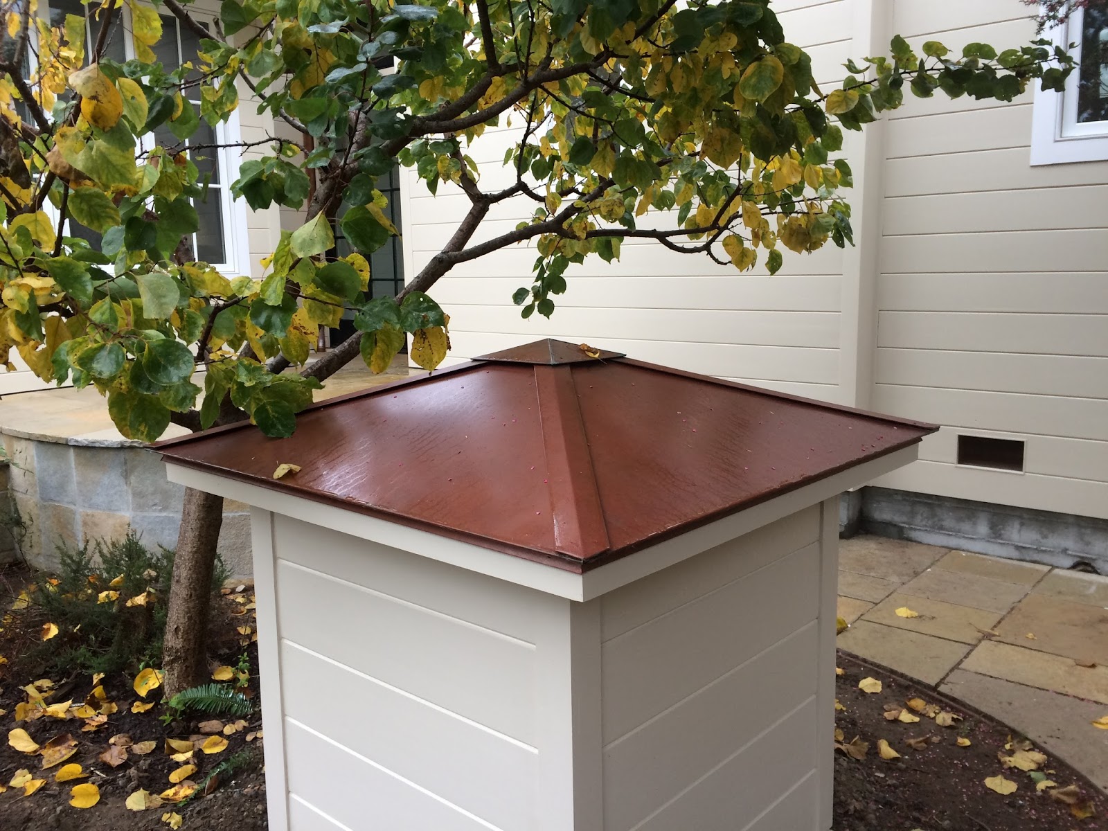 O'Connor Sheetmetal pump house roof