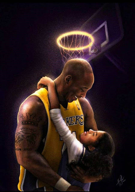 kobe and gigi wallpaper angel