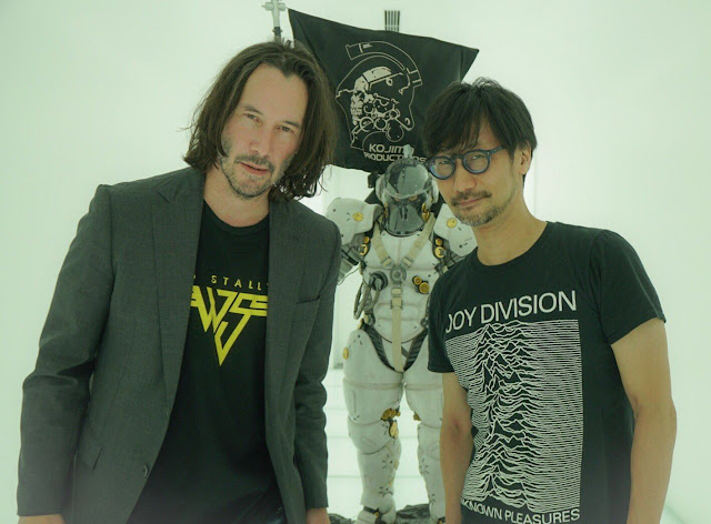 الممثل العالمي Keanu Reeves يزور مقر أستوديو Kojima لتجربة لعبة Death Stranding 