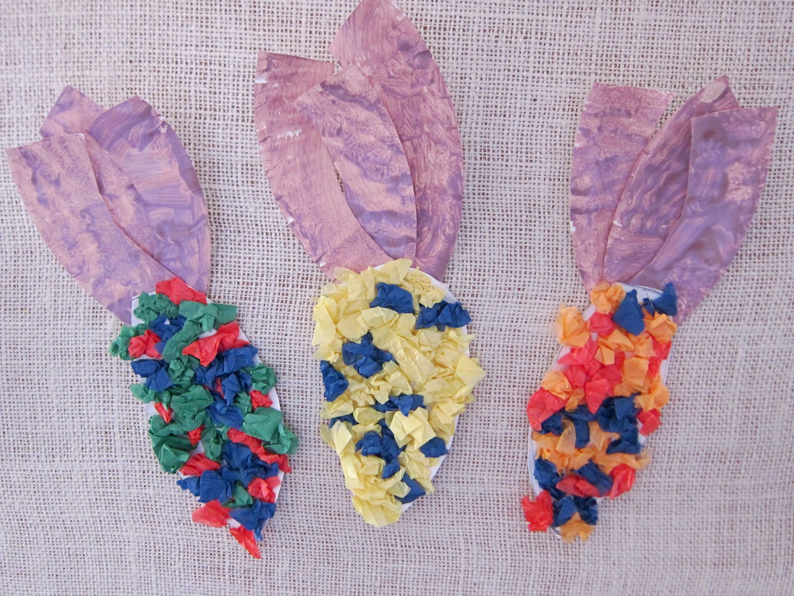 Paper Plate and Tissue Paper Indian Corn