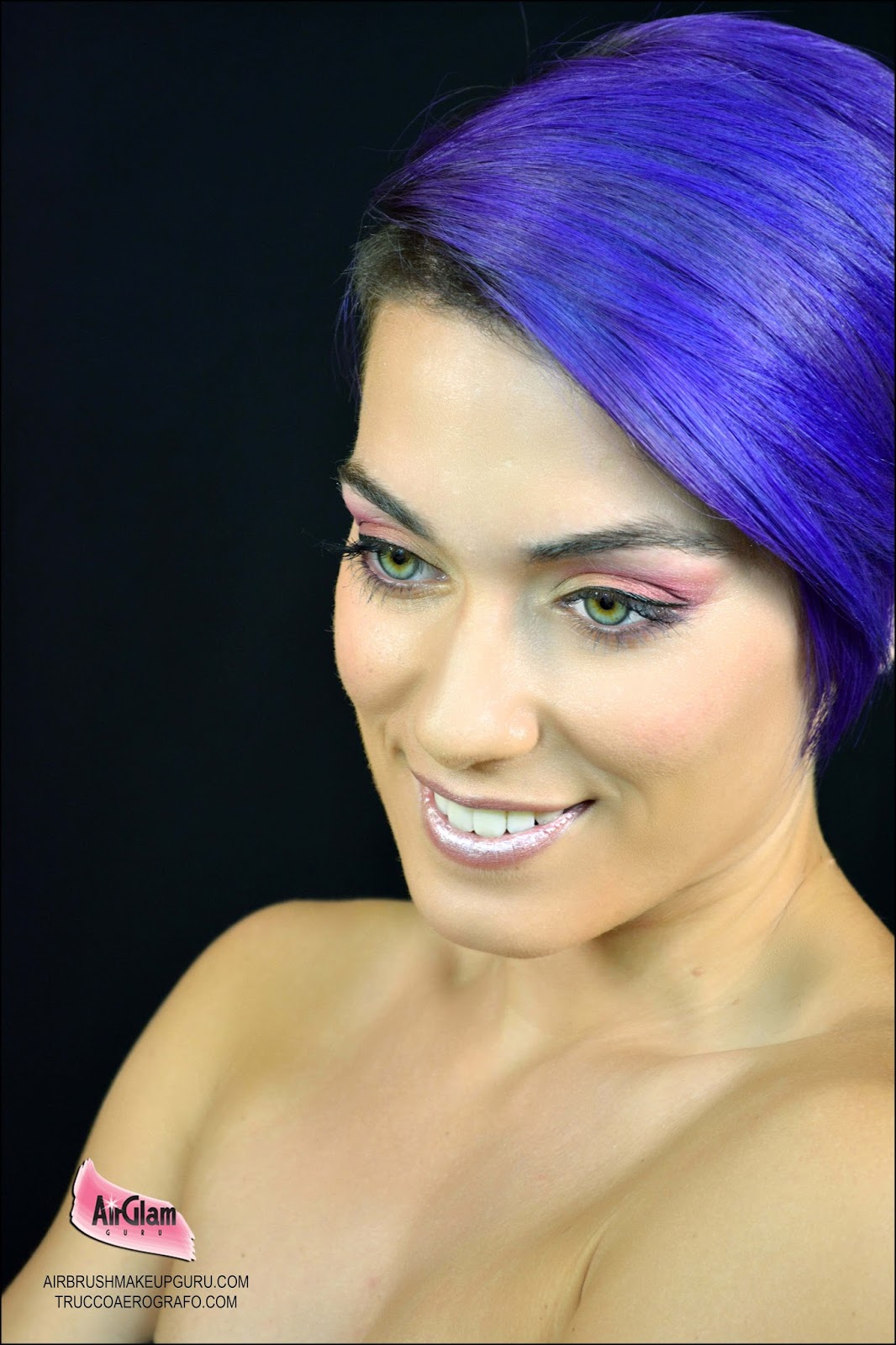 The Airbrush Makeup Guru Easy and Fast Airbrush Makeup Eyeshadow and