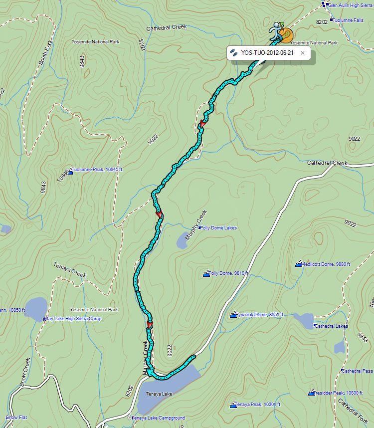 Capture CaliforniaYOLT Adventure 008, Hike 019 McGee Lake to Murphy