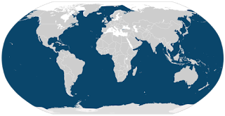 Kambur balinanın coğrafi dağılımı