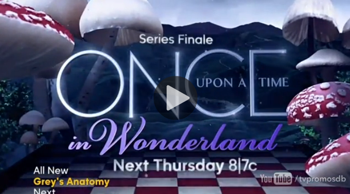 Once Upon A Time In Wonderland - Officially Cancelled