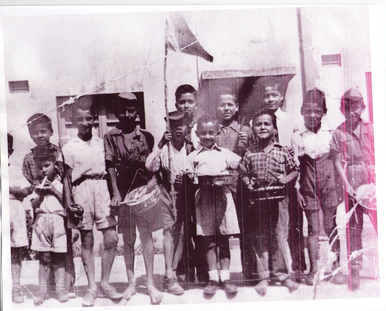 Niños del Barrio. 1950...