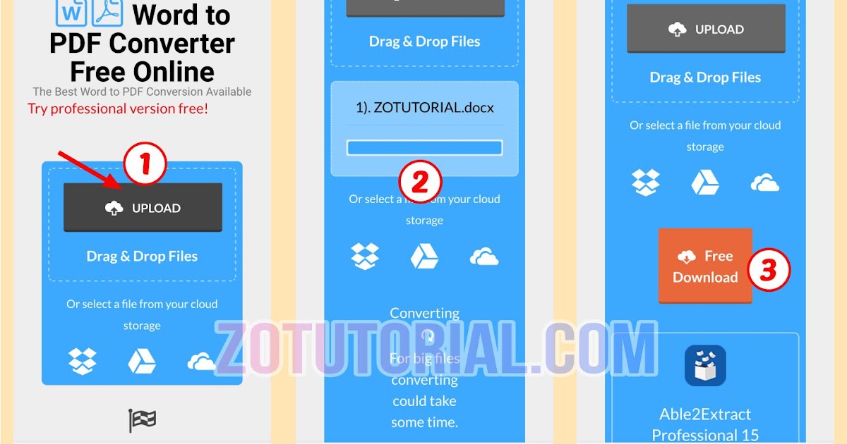 2 Cara Mengubah Word Ke Pdf Di Hp Tanpa Aplikasi Dan Pakai App Zotutorial 2 Cara Mengubah Word Ke Pdf Di Hp Tanpa Aplikasi Dan Pakai App Zotutorial