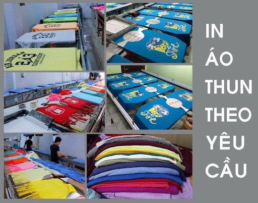 Công ty in áo thun theo yêu cầu