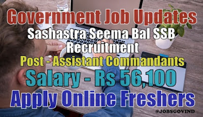 SSB Recruitment 2020