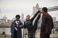 Mary McCormack, Samuel Anderson and Lolly Adefope in Loaded Series (8)