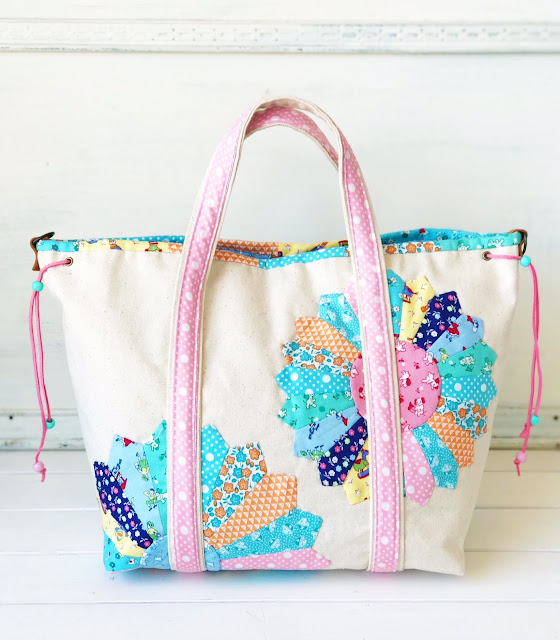 Cream Craft: Versatile Dresden Tote Bag - Storytime 30's for Riley ...