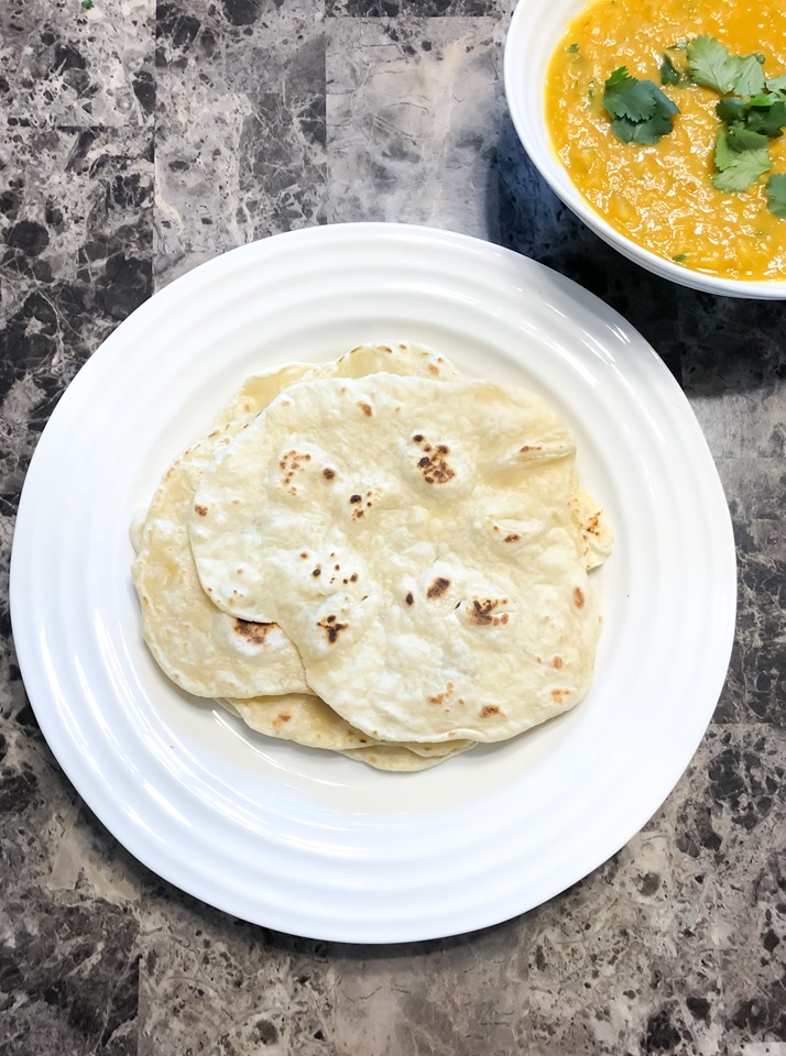 Roti Indian Style Flatbread – The Home Baked Vegan