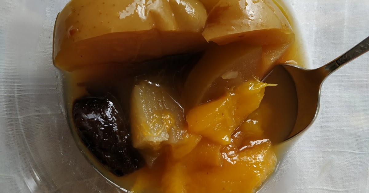A Jewish Grandmother Mango, Apple, Prune Compote No Sugar