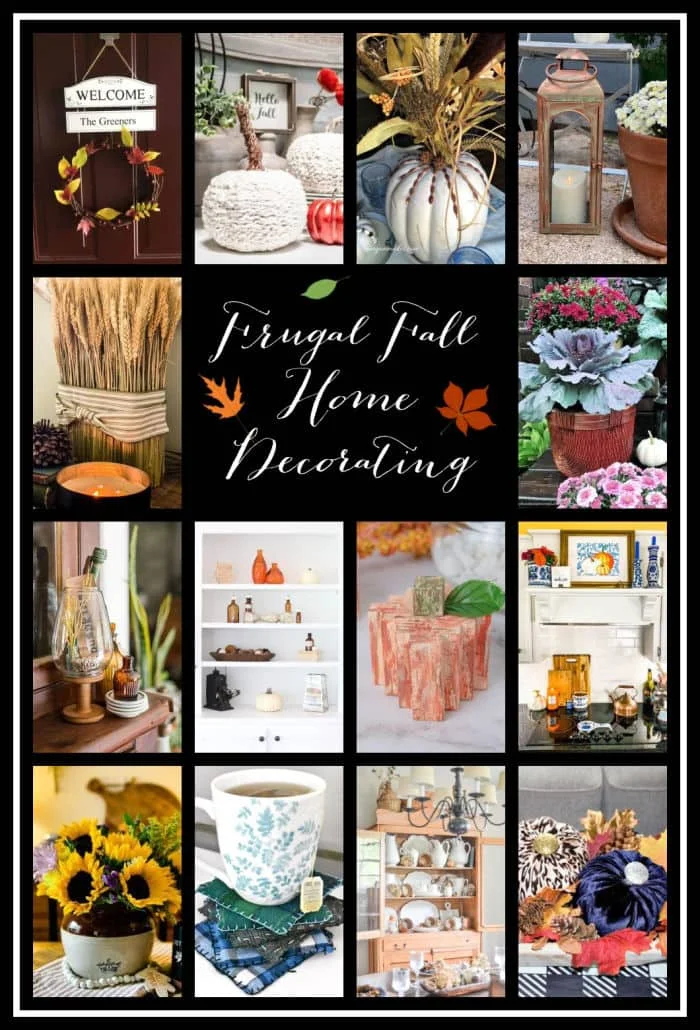 Thrifty Style Team Fall project ideas collage