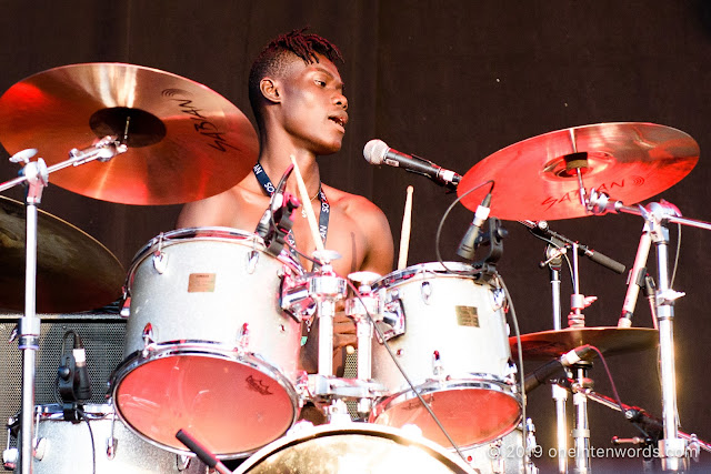 Songhoy Blues at Hillside Festival on Saturday, July 13, 2019 Photo by John Ordean at One In Ten Words oneintenwords.com toronto indie alternative live music blog concert photography pictures photos nikon d750 camera yyz photographer