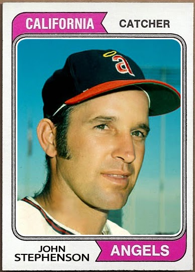 WHEN TOPPS HAD (BASE)BALLS!: MISSING IN ACTION A FEW TIMES OVER- ANGEL'S  CATCHER JOHN STEPHENSON (1972-1974)