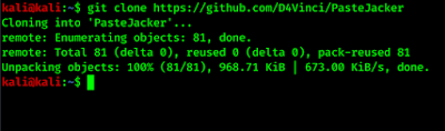 git clone git clone https://github.com/D4Vinci/PasteJacker