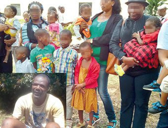Image result for Pastor arrested with 12 stolen children