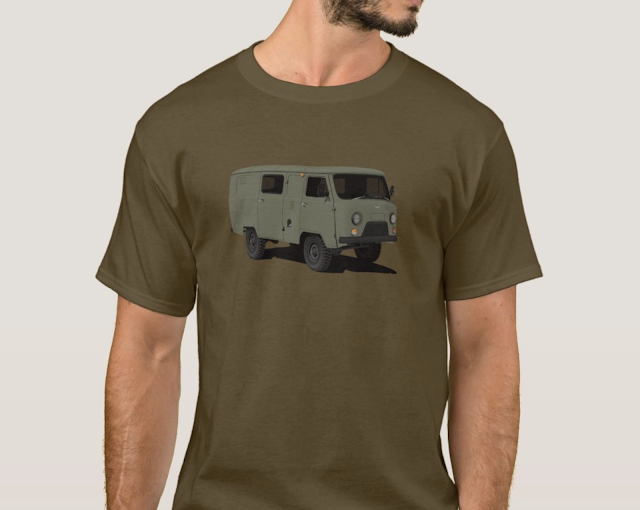 Classic army green UAZ-452 - УАЗ-452 shirt.