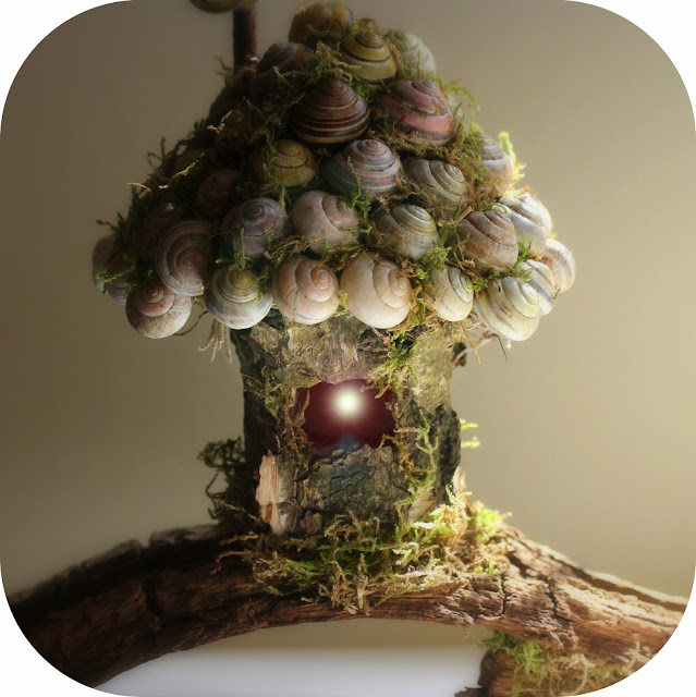 Daily Colours Fairy Houses Snail Shell Fairy House Tutorial