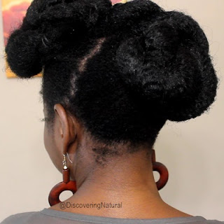 Quick Twisted Marley Updo Natural Hair Protective Style | Wedding, Prom Hairstyle DiscoveringNatural