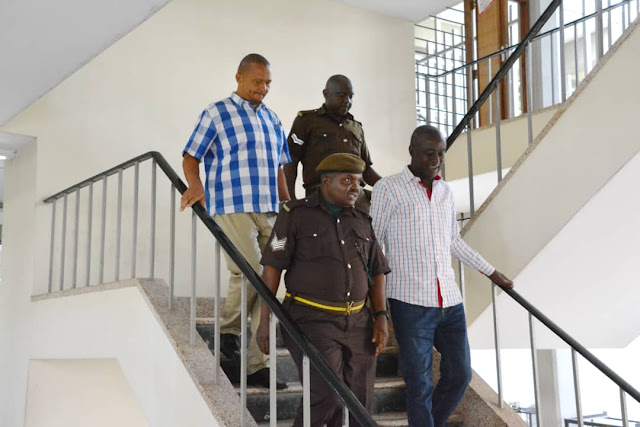 EVANS AVEVA NA KABURU WAONDOLEWA MASHITAKA YA UTAKATISHAJI FEDHA.....MAHAKAMA YASEMA DHAMANA YAO IKO WAZI