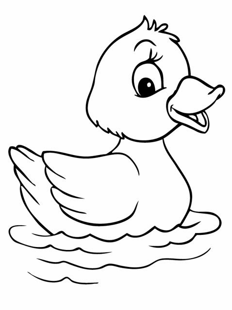 Download Kids Page: Baby Duck Coloring Pages | Download Free ...
