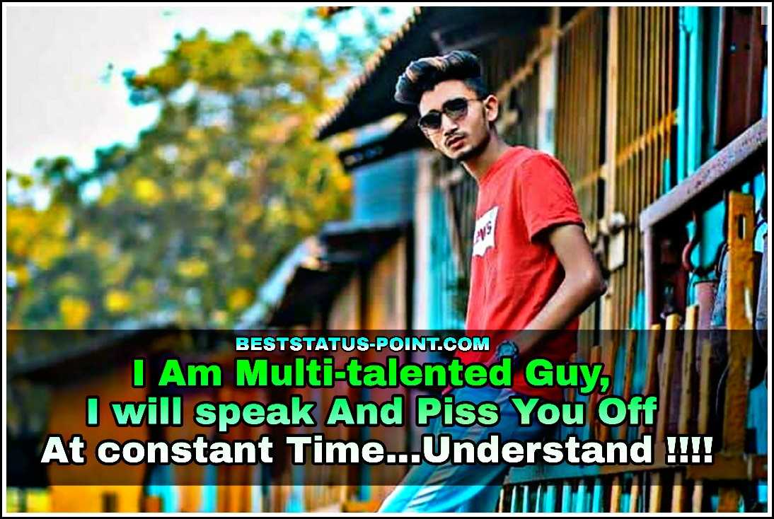 Attitude DP Status Emoji 775+(TOP) Instagram Bio Caption in English