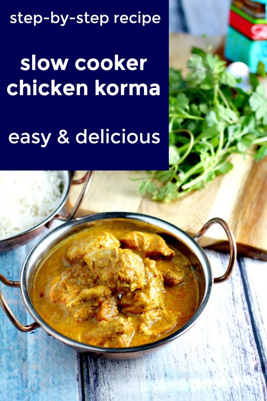 Slow Cooker Chicken Korma A Cornish Food Blog Jam and Clotted Cream