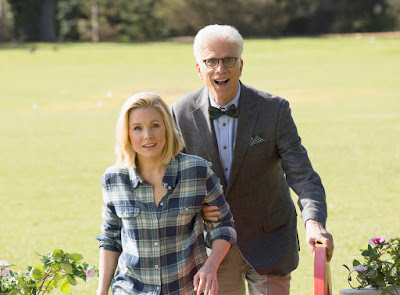 Image of Kristen Bell and Ted Danson in The Good Place