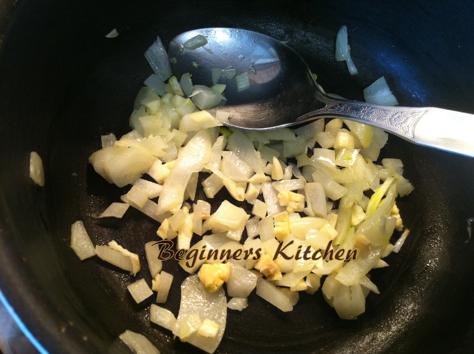 Beginners Kitchen chicken bone soup