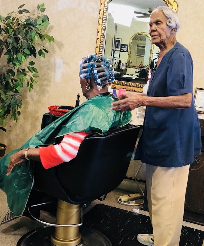 Callie Terrel Sih Ahli kecantikan tertua di dunia