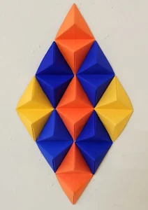 3D Modern Wall Art Origami (00010)