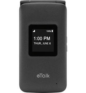 Verizon wireless freetel eTalk prepaid flip phone