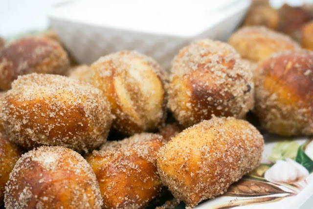 Air Fryer Cinnamon Sugar Pretzel Bites