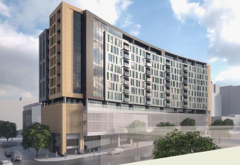 Retiring Guy's Digest Judge Doyle Square project UPDATE NoVo Apartments October site visit