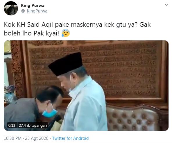 Video Terima Amplop Coklat, Kiai Said: Saya Nolak tapi Dia Maksa-maksa