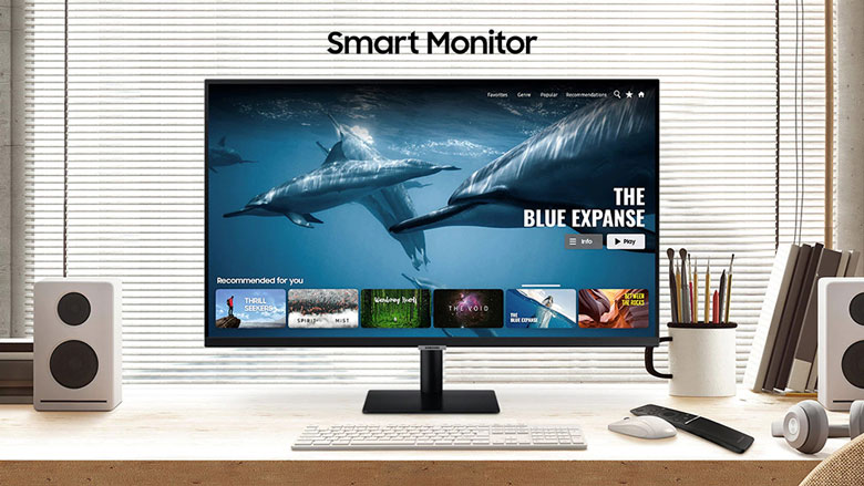 Màn hình thông minh Samsung LS32AM500NEXXV 31.5 inch /Full HD/60Hz(Smart monitor)