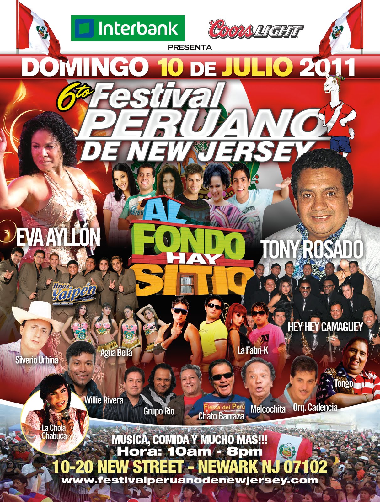 NetjovenUSA El 6to Festival Peruano de New Jersey es el mega evento