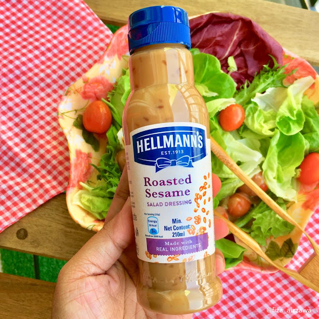 Makan salad tanpa rasa bosan dengan Hellmann’s Roasted Sesame Salad